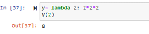 lambda for cubic number